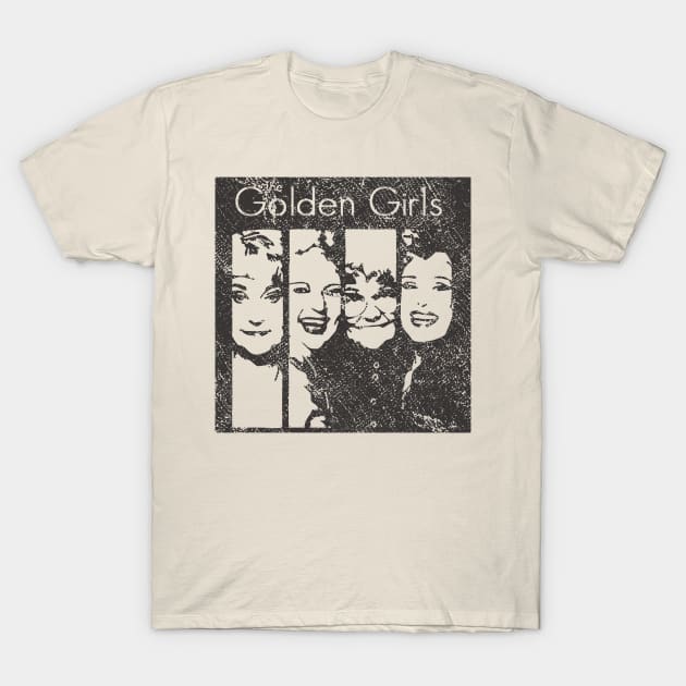 Retro The Golden Girls T-Shirt by Brown Pencil